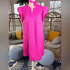 THML Pink Pullover Dress size Small